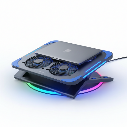 Chłodnica pod laptopa z RGB