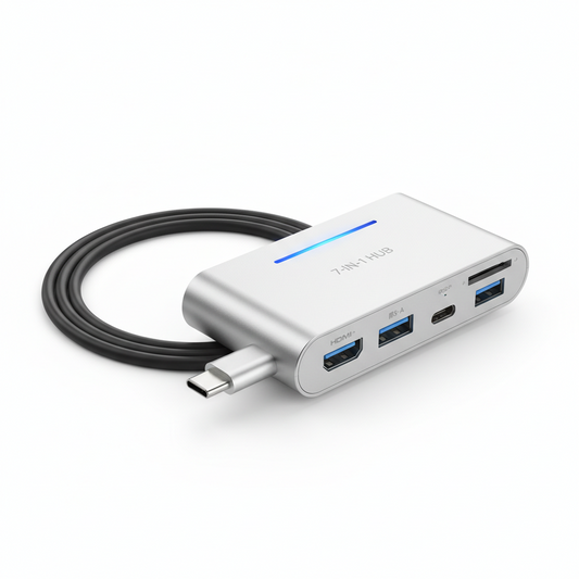 Hub USB-C 7w1