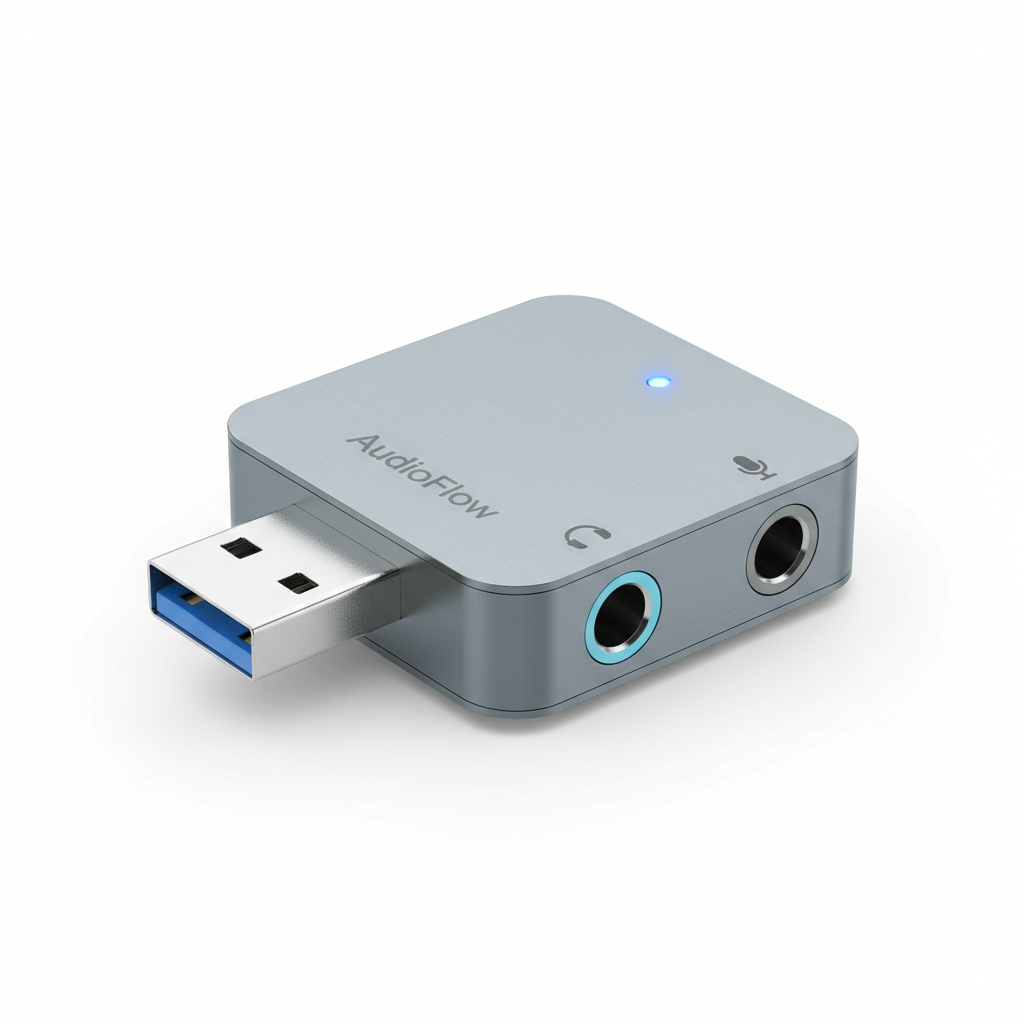 Karta dźwiękowa USB zewnętrzna