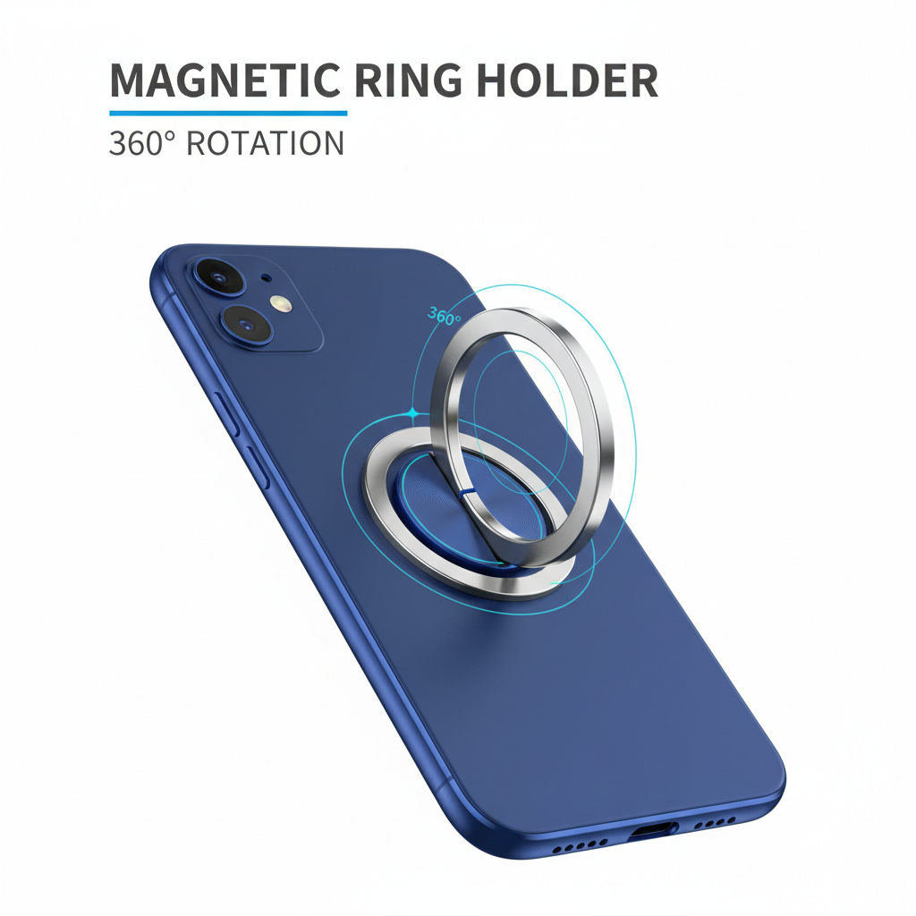 Pierścień magnetyczny do telefonu (ring holder)