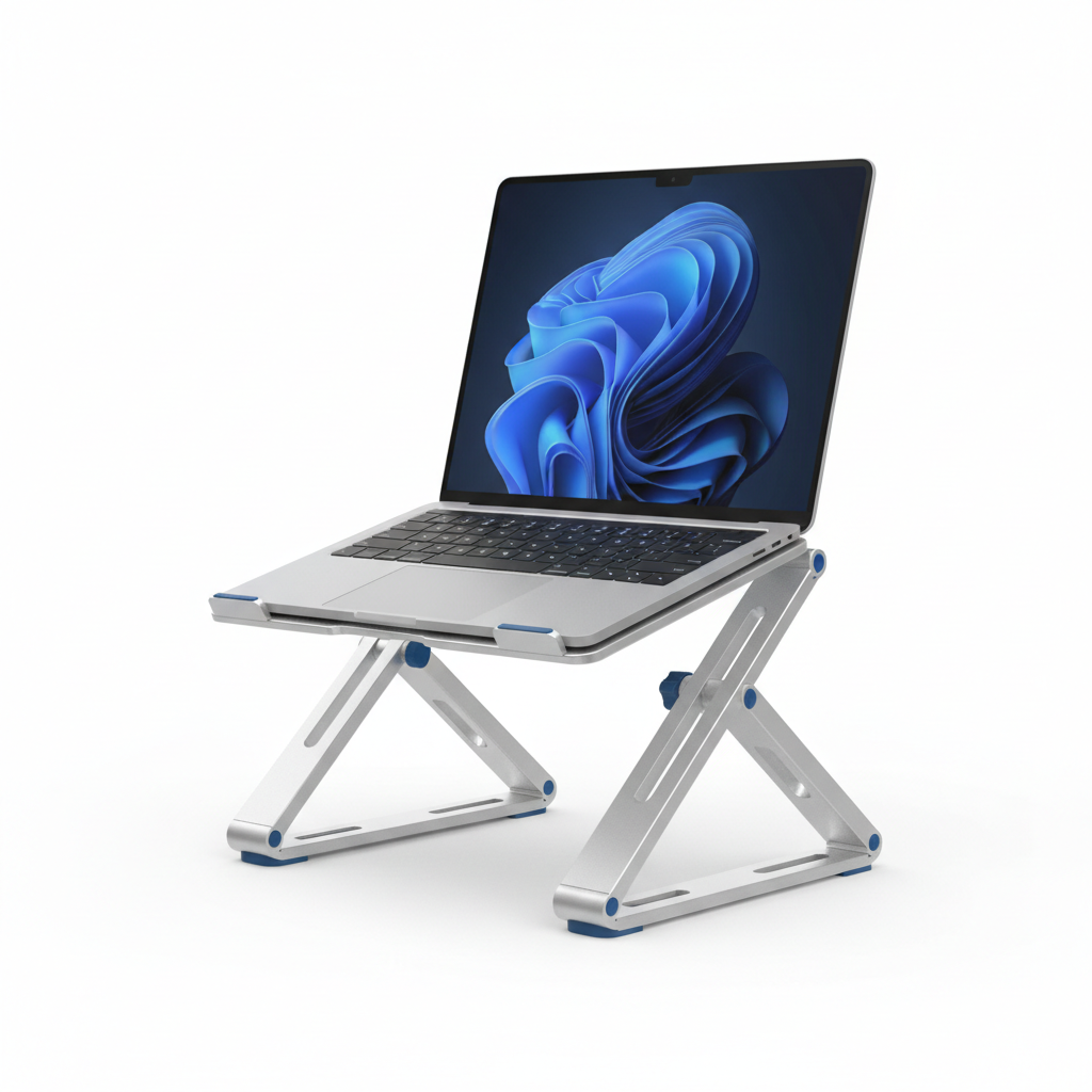 Podstawka pod laptopa aluminiowa