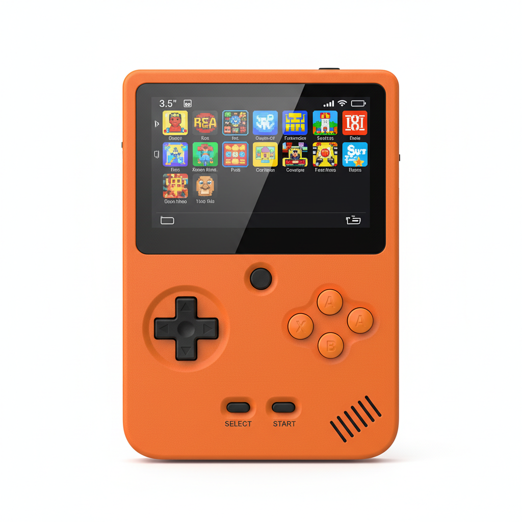 Konsola retro R36S, 3,5 cala, system Linux, 64GB/128GB gier, prezent
