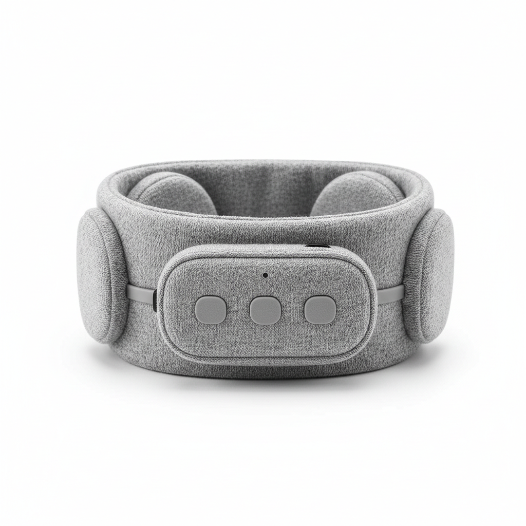 Bezprzewodowe słuchawki Bluetooth, opaska na głowę, maska do spania