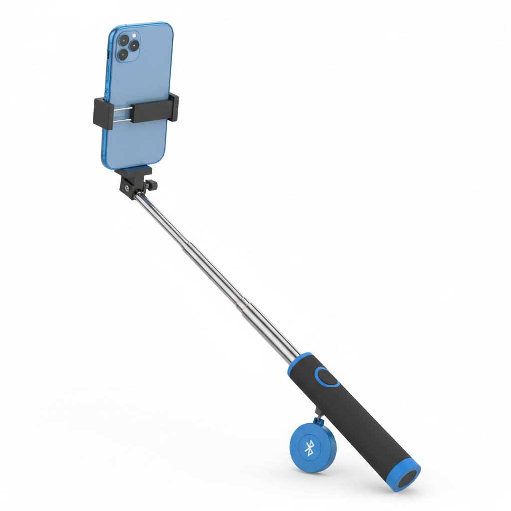Selfie Stick Bluetooth z pilotem